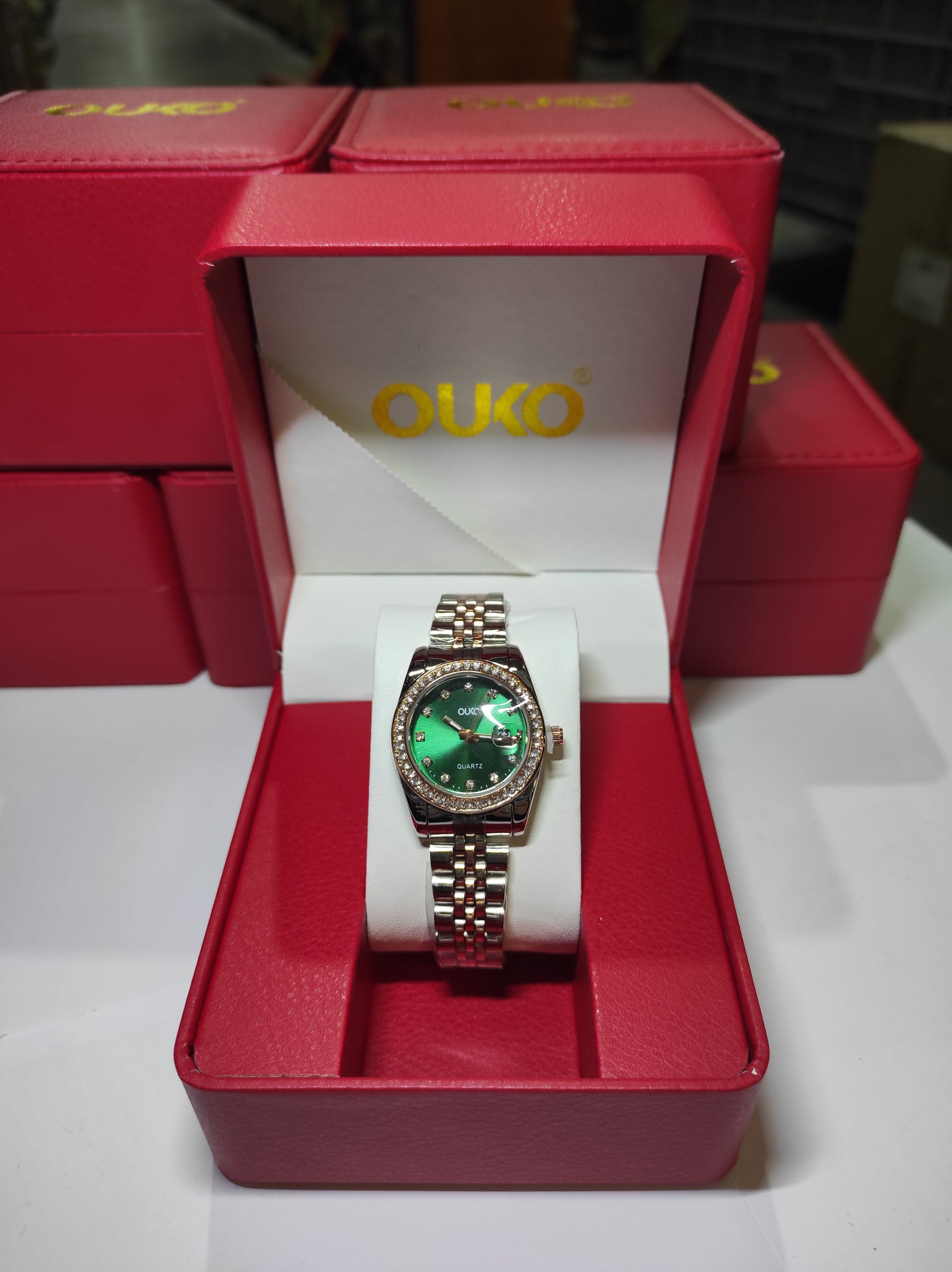 Reloj tipo Rolex mujer - verde - additional image 14