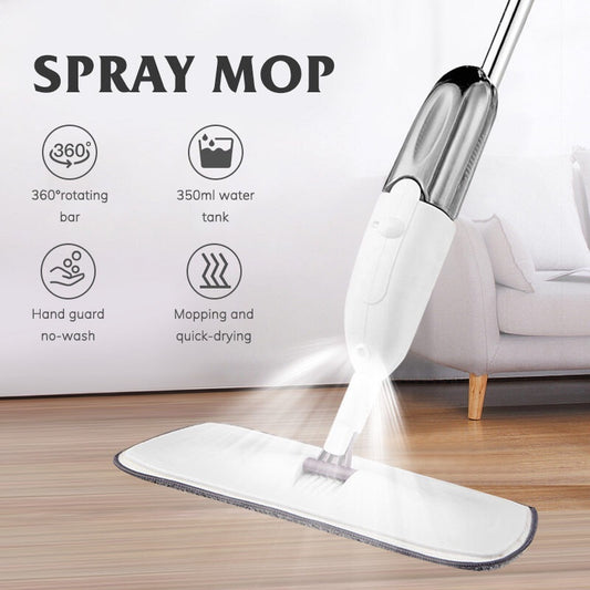 Mopa microfibra con spray pulverizador